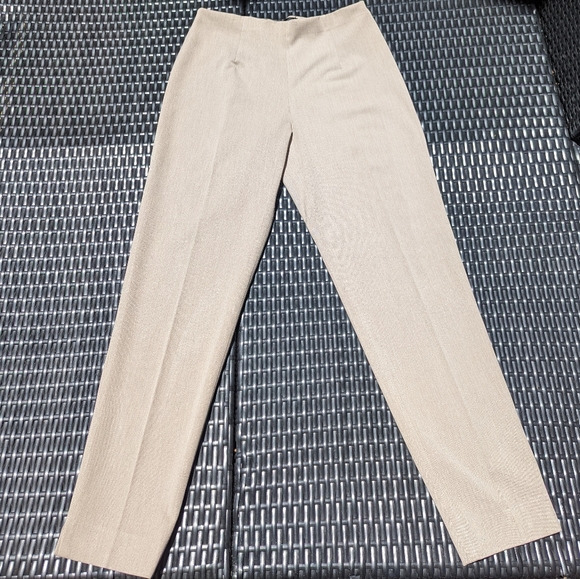 Women's Tan Size 8 Pants, Fabrizio Gianni - Picture 1 of 8